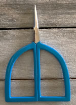 Blue Pudgie Scissors