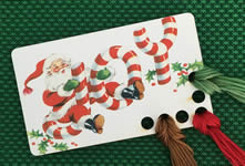 Santa Joy Vintage Postcard
